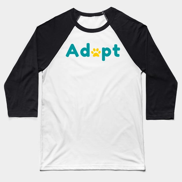 Adopt A Pet Baseball T-Shirt by Rusty-Gate98